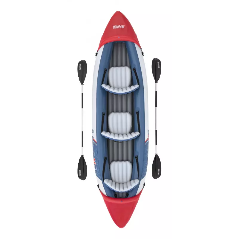 Bestway Hydro Force Rapid X3 täispuhutav 3-kohaline süstakomplekt 3,81 m