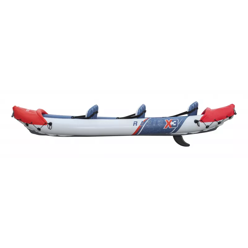 Bestway Hydro Force Rapid X3 täispuhutav 3-kohaline süstakomplekt 3,81 m