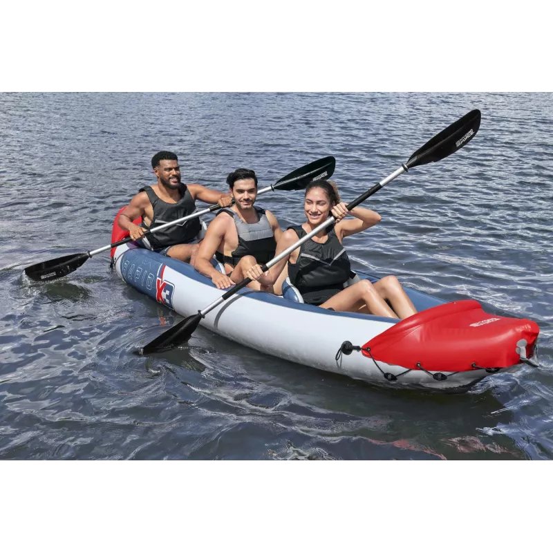 Bestway Hydro Force Rapid X3 täispuhutav 3-kohaline süstakomplekt 3,81 m