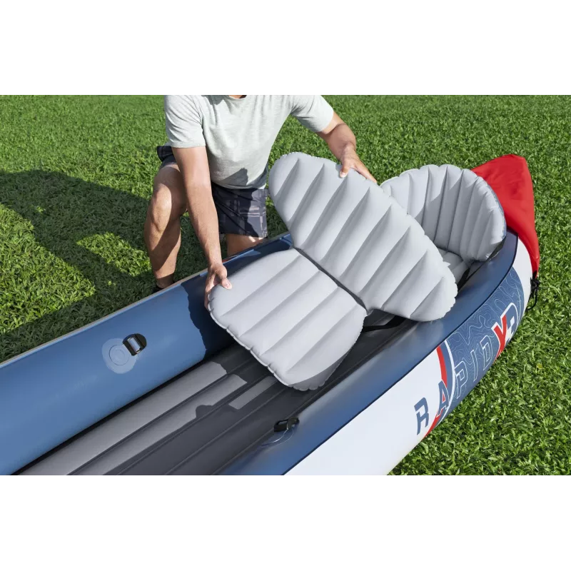 Bestway Hydro Force Rapid X3 täispuhutav 3-kohaline süstakomplekt 3,81 m