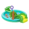 Bestway Crocodile Cove laste täispuhutav veemängukeskus ja bassein 2,24 m x 1,81 m x 72 cm
