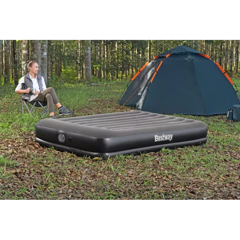 Bestway Tritech queen-õhkmadrats sisseehitatud USB-pumbaga 2,03 m x 1,52 m x 36 cm