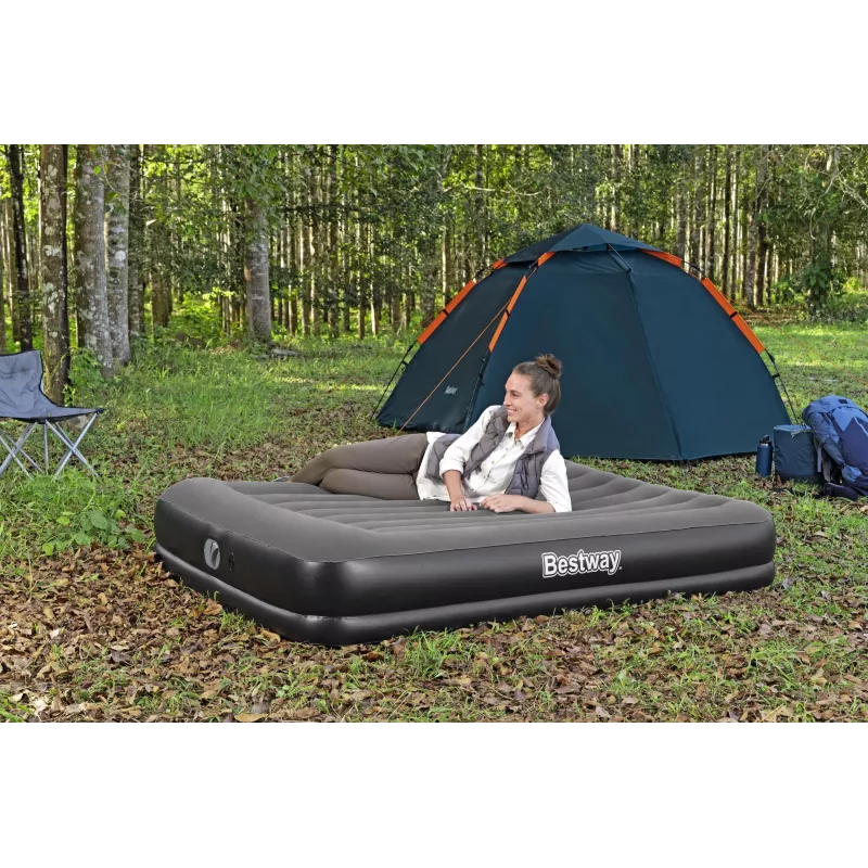 Bestway Tritech queen-õhkmadrats sisseehitatud USB-pumbaga 2,03 m x 1,52 m x 36 cm