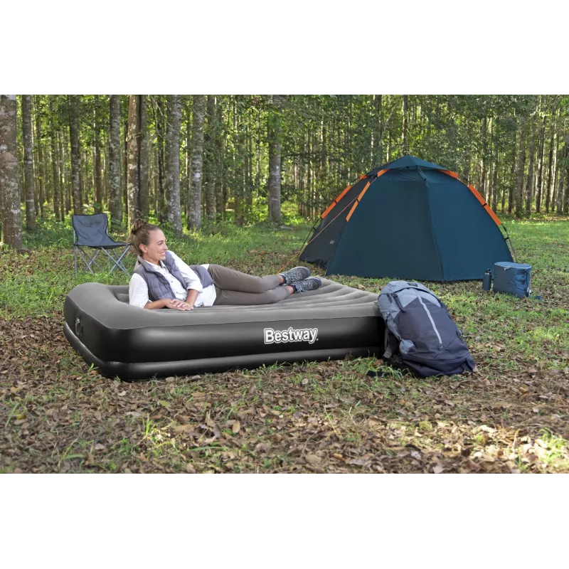 Bestway Tritech queen-õhkmadrats sisseehitatud USB-pumbaga 2,03 m x 1,52 m x 36 cm