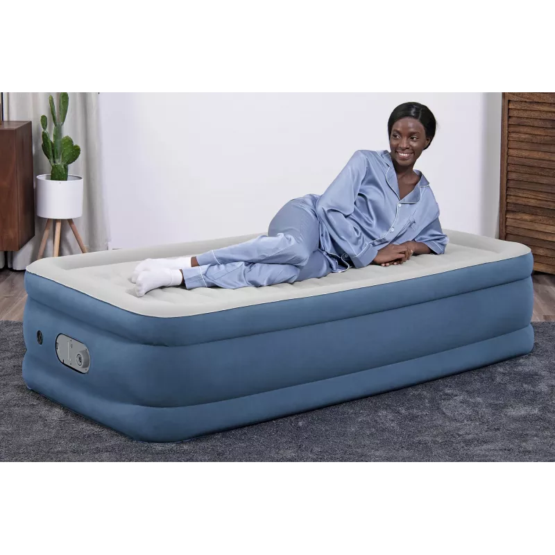 Bestway AlwayzAire kaheinimese õhkmadrats integreeritud kahe pumbaga 1,91 m x 97 cm x 46 cm