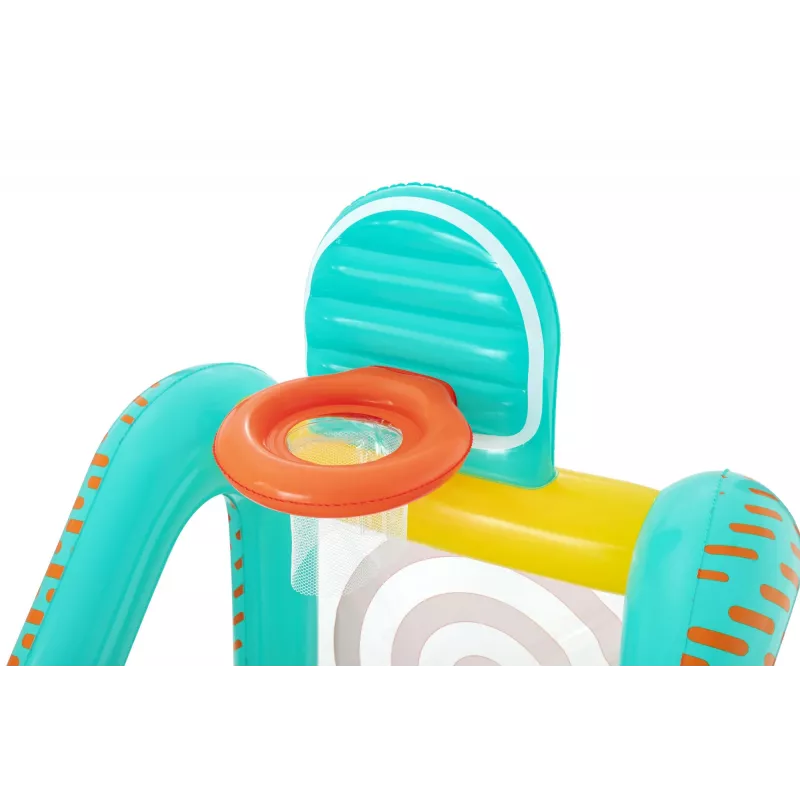 Bestway Perfect Aim 3-in-1 täispuhutav aiamäng, täispuhutav mängukeskus, 5 a, polüvinüülkloriid (PVC), mitmevärviline