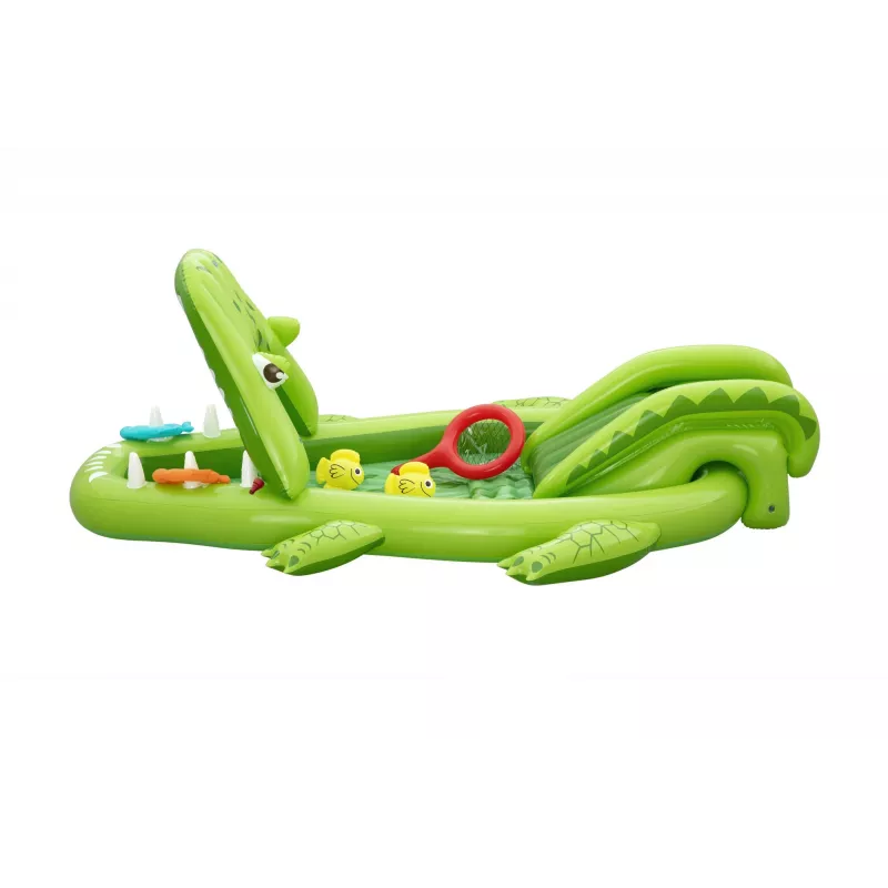 Bestway Later Gator laste täispuhutav veemängukeskus ja bassein 2,34 m x 1,63 m x 87 cm