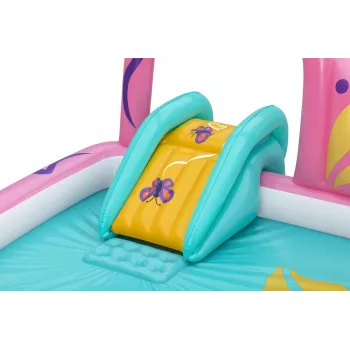 Bestway Butterfly Wonder laste täispuhutav veemängukeskus ja bassein 1,80 m x 1,80 m x 1,17 m