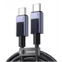 Ugreen 45068 USB-kaabel 2 m USB C 0,48 Gbit/s 240 W Must, Hall