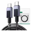 Ugreen 45068 USB-kaabel 2 m USB C 0,48 Gbit/s 240 W Must, Hall