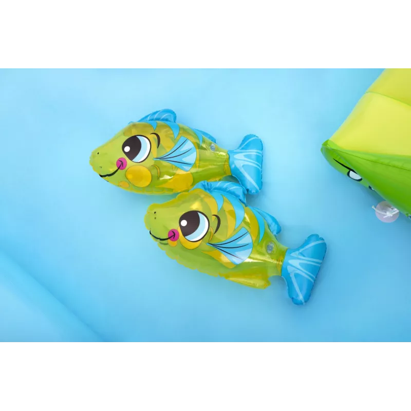 Bestway Play Center Fantastic Aquarium mängukeskus, täispuhutav bassein, 308 L, kaheksa kujuline, 2-a., vinüül, mitmevärviline