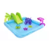 Bestway Play Center Fantastic Aquarium mängukeskus, täispuhutav bassein, 308 L, kaheksa kujuline, 2-a., vinüül, mitmevärviline