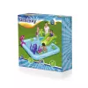 Bestway Play Center Fantastic Aquarium mängukeskus, täispuhutav bassein, 308 L, kaheksa kujuline, 2-a., vinüül, mitmevärviline
