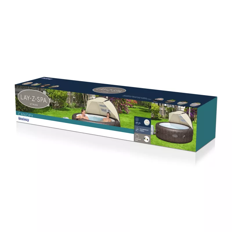 Bestway Lay-Z-Spa 6' x 37 inch x 43 inch/1,83 m x 94 cm x 1,09 m varikatus