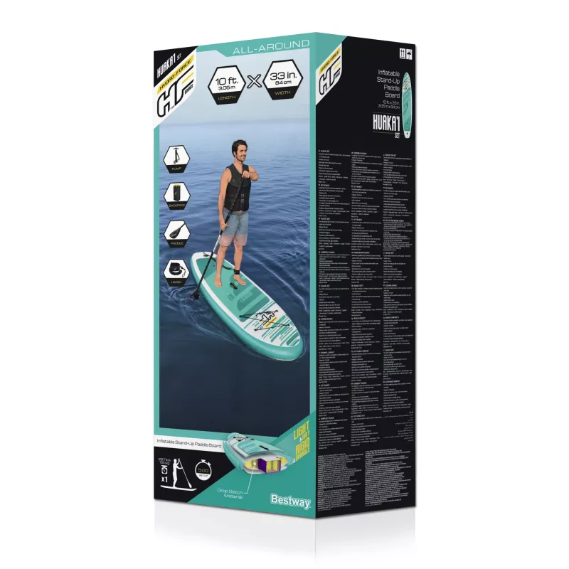 Bestway Hydro-Force 10' x 33 tolli x 6 tolli/3,05 m x 84 cm x 15 cm HuaKa'i komplekt