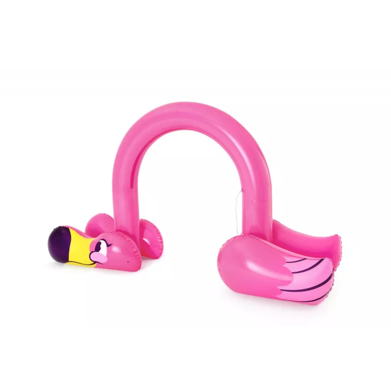 Bestway 11'2″ x 43″ x 6'4″/3.40m x 1.10m x 1.93m Jumbo Flamingo vihmuti