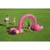 Bestway 11'2″ x 43″ x 6'4″/3.40m x 1.10m x 1.93m Jumbo Flamingo vihmuti