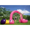 Bestway 11'2″ x 43″ x 6'4″/3.40m x 1.10m x 1.93m Jumbo Flamingo vihmuti
