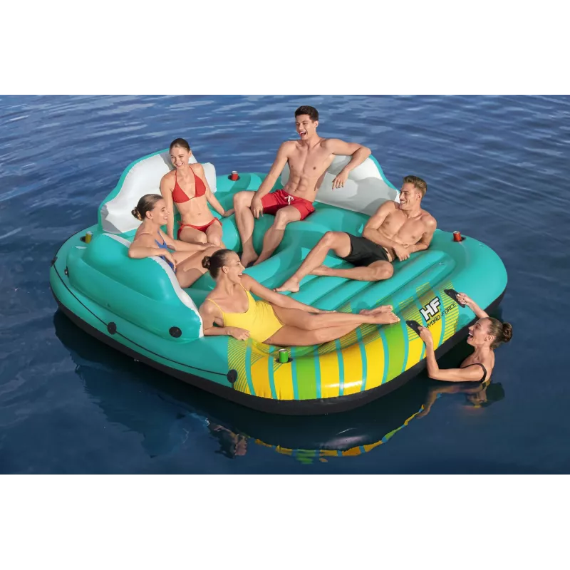 Bestway Hydro-Force 9'10 inch x 9'/3,00 m x 2,75 m Sunny Lounge Island