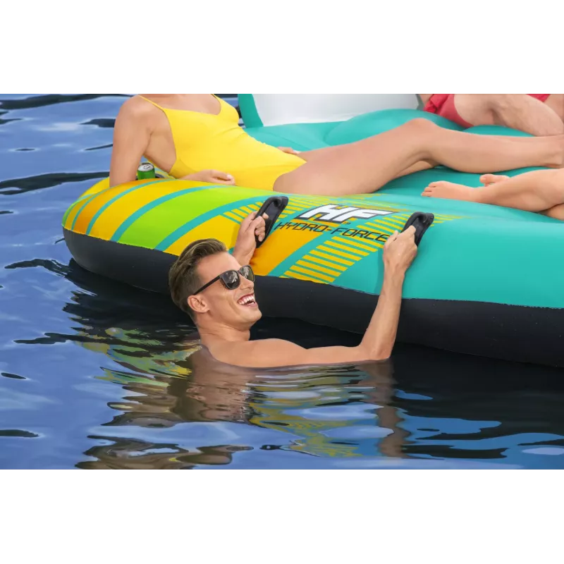 Bestway Hydro-Force 9'10 inch x 9'/3,00 m x 2,75 m Sunny Lounge Island