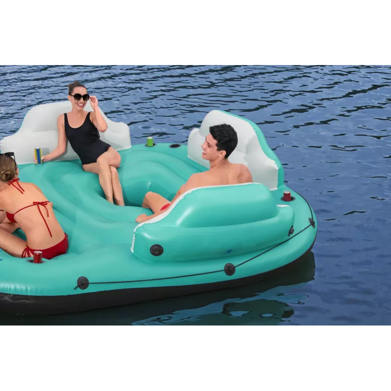 Bestway Hydro-Force 9'10 inch x 9'/3,00 m x 2,75 m Sunny Lounge Island