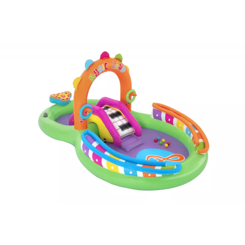 Bestway 9'8 tolli x 6'3 tolli x 54 tolli/2.95m x 1.90m x 1.37m Sing 'n Splash mängukeskus