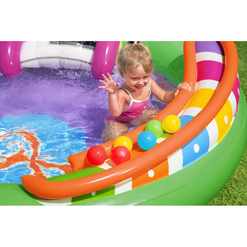 Bestway 9'8 tolli x 6'3 tolli x 54 tolli/2.95m x 1.90m x 1.37m Sing 'n Splash mängukeskus