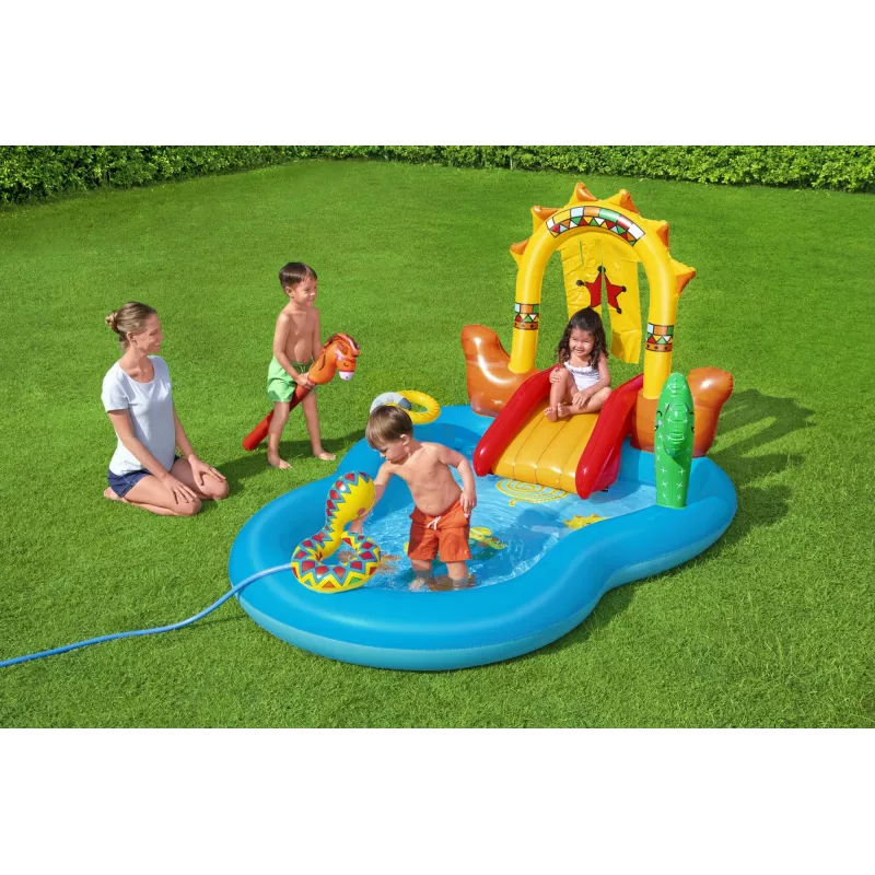 Bestway 8'8 tolli x 6'2 tolli x 55 tolli/2.64m x 1.88m x 1.40m Wild West mängukeskus