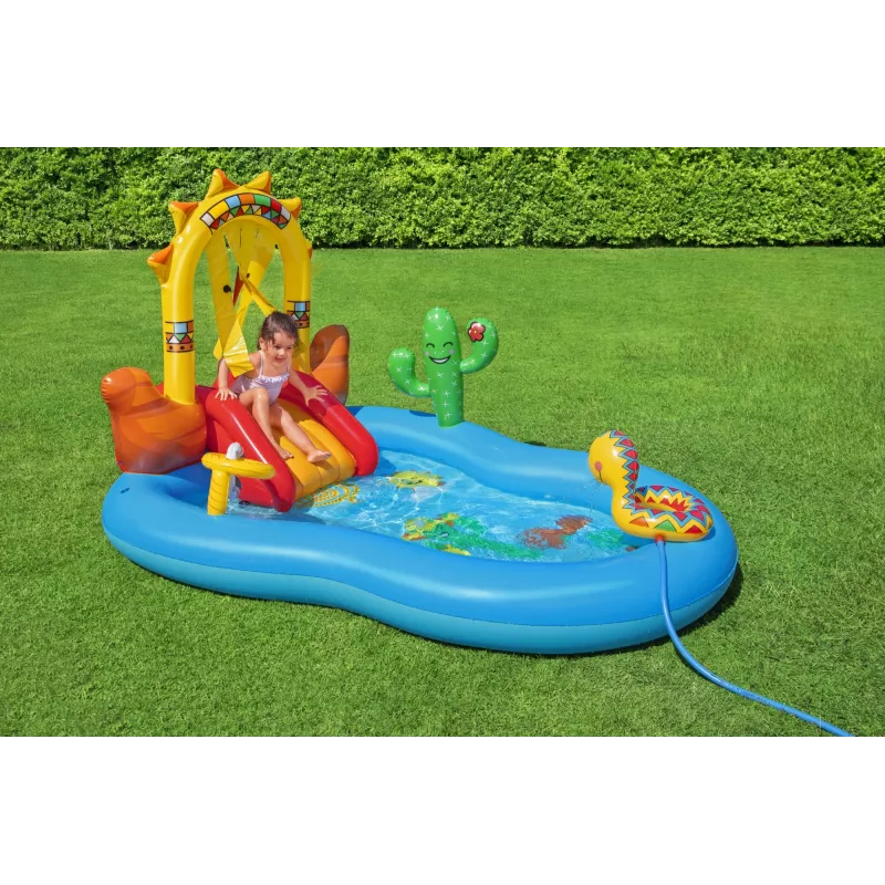 Bestway 8'8 tolli x 6'2 tolli x 55 tolli/2.64m x 1.88m x 1.40m Wild West mängukeskus