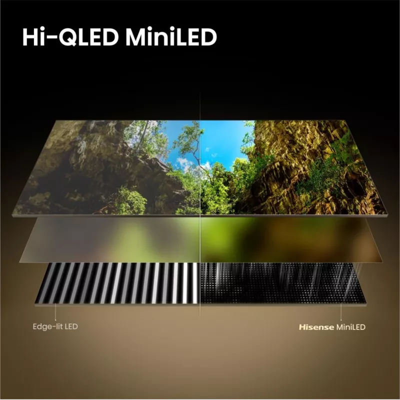 Hisense 55U7SE 55-tolline ULED Mini-LED 4K nutiteler 20018749