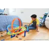 Hot Wheels Action Loop Cyclone väljakutse rajakomplekt 1:64 mõõtkavas mänguautoga, lihtne hoiustamine