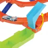 Hot Wheels Action Loop Cyclone väljakutse rajakomplekt 1:64 mõõtkavas mänguautoga, lihtne hoiustamine