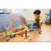 Hot Wheels Action Loop Cyclone väljakutse rajakomplekt 1:64 mõõtkavas mänguautoga, lihtne hoiustamine