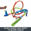 Hot Wheels Action Loop Cyclone väljakutse rajakomplekt 1:64 mõõtkavas mänguautoga, lihtne hoiustamine