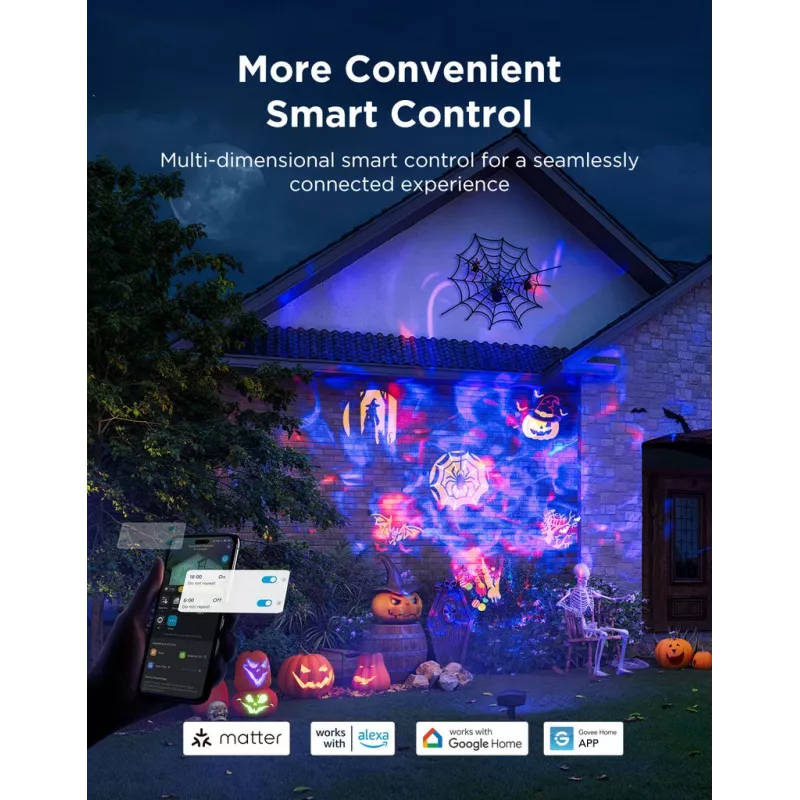 Govee H7071 nutikas valgustusprožektor Wi-Fi/Bluetooth
