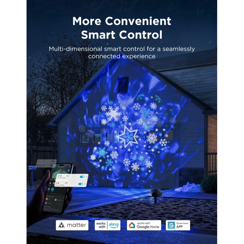 Govee H7071 nutikas valgustusprožektor Wi-Fi/Bluetooth