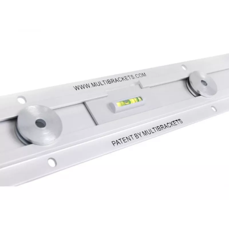 Multibrackets M Universal Wallmount Super õhuke Small Silver, 66 cm (26 tolli), 81,3 cm (32 tolli), 200 x 100 mm, 400 x 400 mm, Alumiinium, Hõbedane