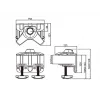 Multibrackets M Desktopmount Single / Dual / Triple Stand lauaklamber