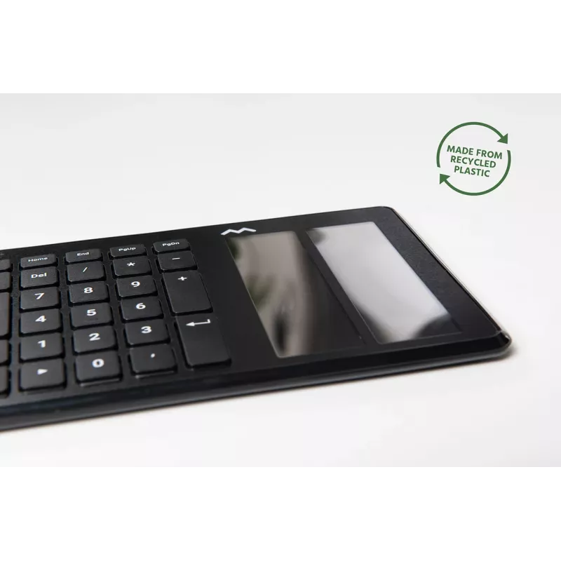 hiirtrapper Type klaviatuur QWERTY Nordic USB-A + Bluetooth, täissuuruses (100%), juhtmega ja juhtmevaba, USB + Bluetooth, must
