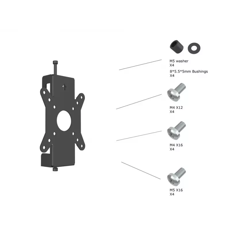 Multibrackets M Pro seeria - Monitori kinnitus Fixed Pro 50/75/100