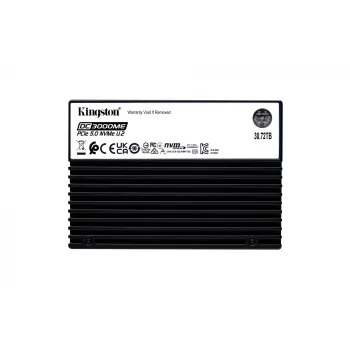 Kingston Technology 30.7TB DC3000ME U.2 PCIe 5.0 NVMe TCG Opal Enterprise SSD