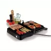 Ariete 1934 MetalGrill 3in1, elektrigrill segagrillimiseks, 2000 W, 3 toiduvalmistusrežiimi, mittenakkuvad plaadid, hõbedane/must
