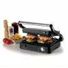 Ariete 1934 MetalGrill 3in1, elektrigrill segagrillimiseks, 2000 W, 3 toiduvalmistusrežiimi, mittenakkuvad plaadid, hõbedane/must