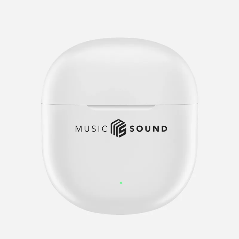 Music Sound Breeze kapslikujulised Bluetooth-kõrvaklapid koos värvilise ümbrisega