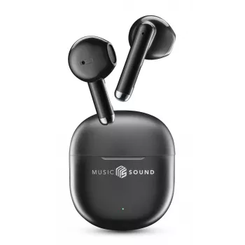 Music Sound Breeze kapslikujulised Bluetooth-kõrvaklapid värvilise ümbrisega