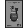 Music Sound Breeze kapslikujulised Bluetooth-kõrvaklapid värvilise ümbrisega