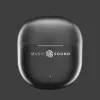 Music Sound Breeze kapslikujulised Bluetooth-kõrvaklapid värvilise ümbrisega