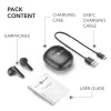 Music Sound Breeze kapslikujulised Bluetooth-kõrvaklapid värvilise ümbrisega