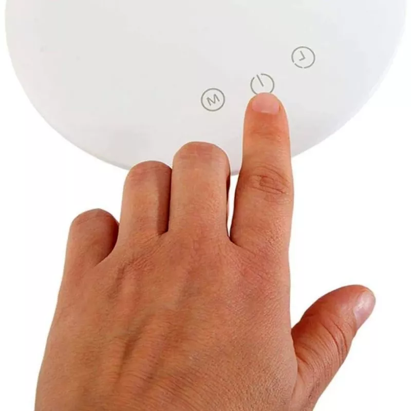Techly I-LAMP-DSK10 laualamp Vahetamatute pirnidega 5,5 W LED G Valge