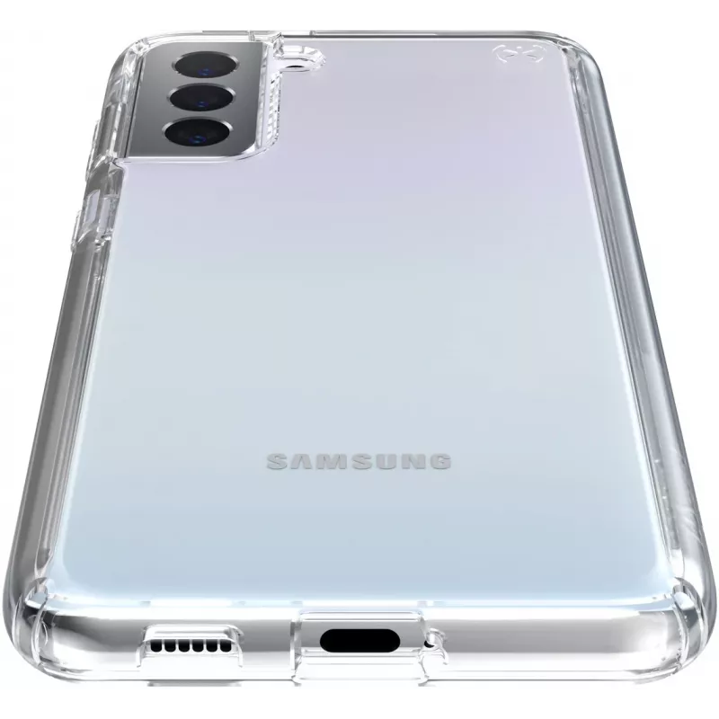 Speck Presidio Perfect Clear - ümbris - Samsung - Galaxy S21+ 5G - 17 cm (6.7 tolli) - läbipaistev